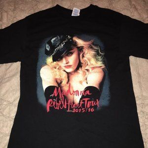 Concert Tee: 2015-2016 Madonna Rebel Heart Tour M